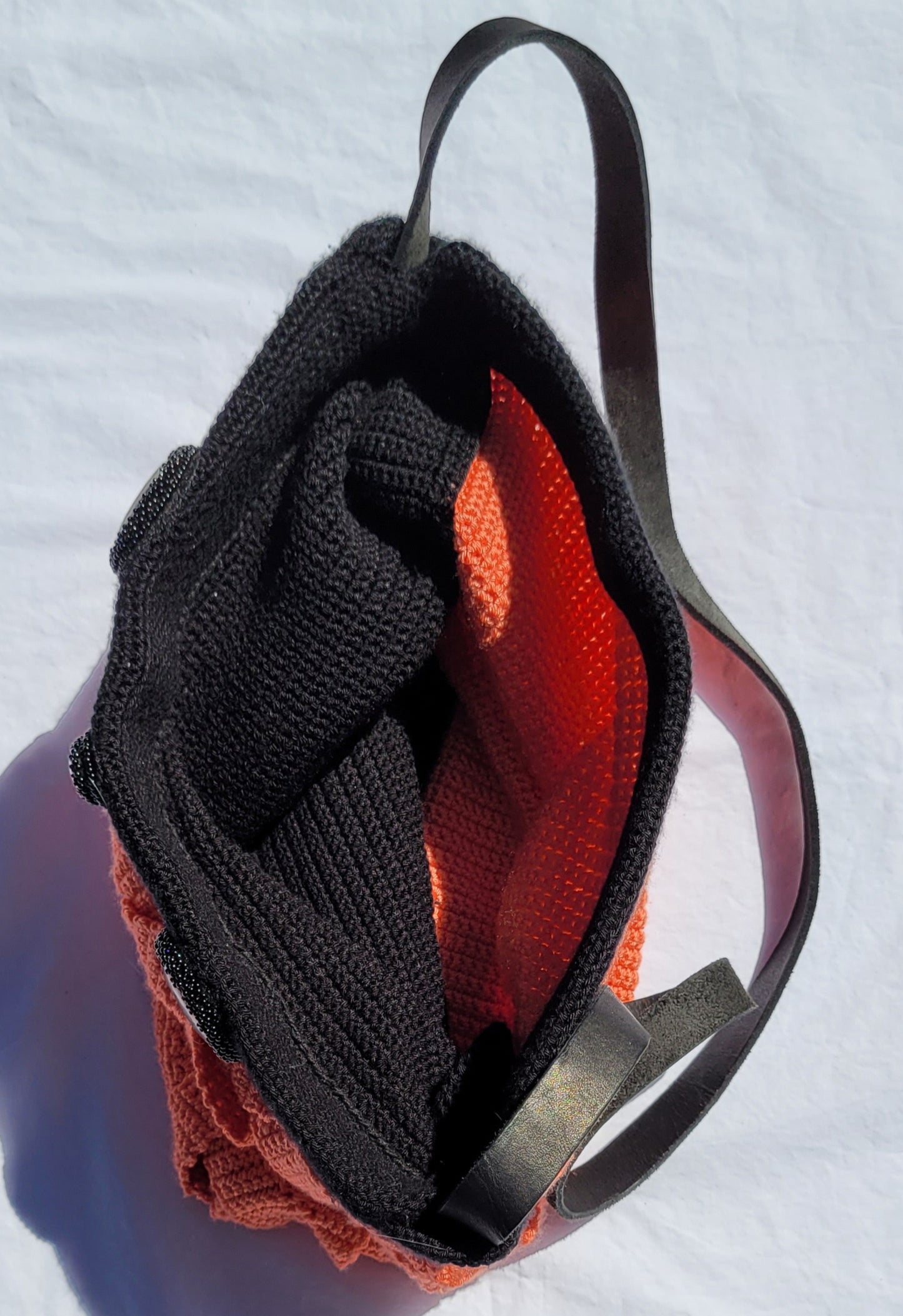 Orange handbag
