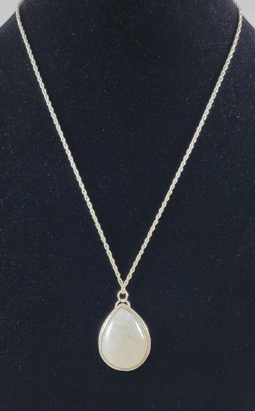 Teardrop Moonstone Necklace