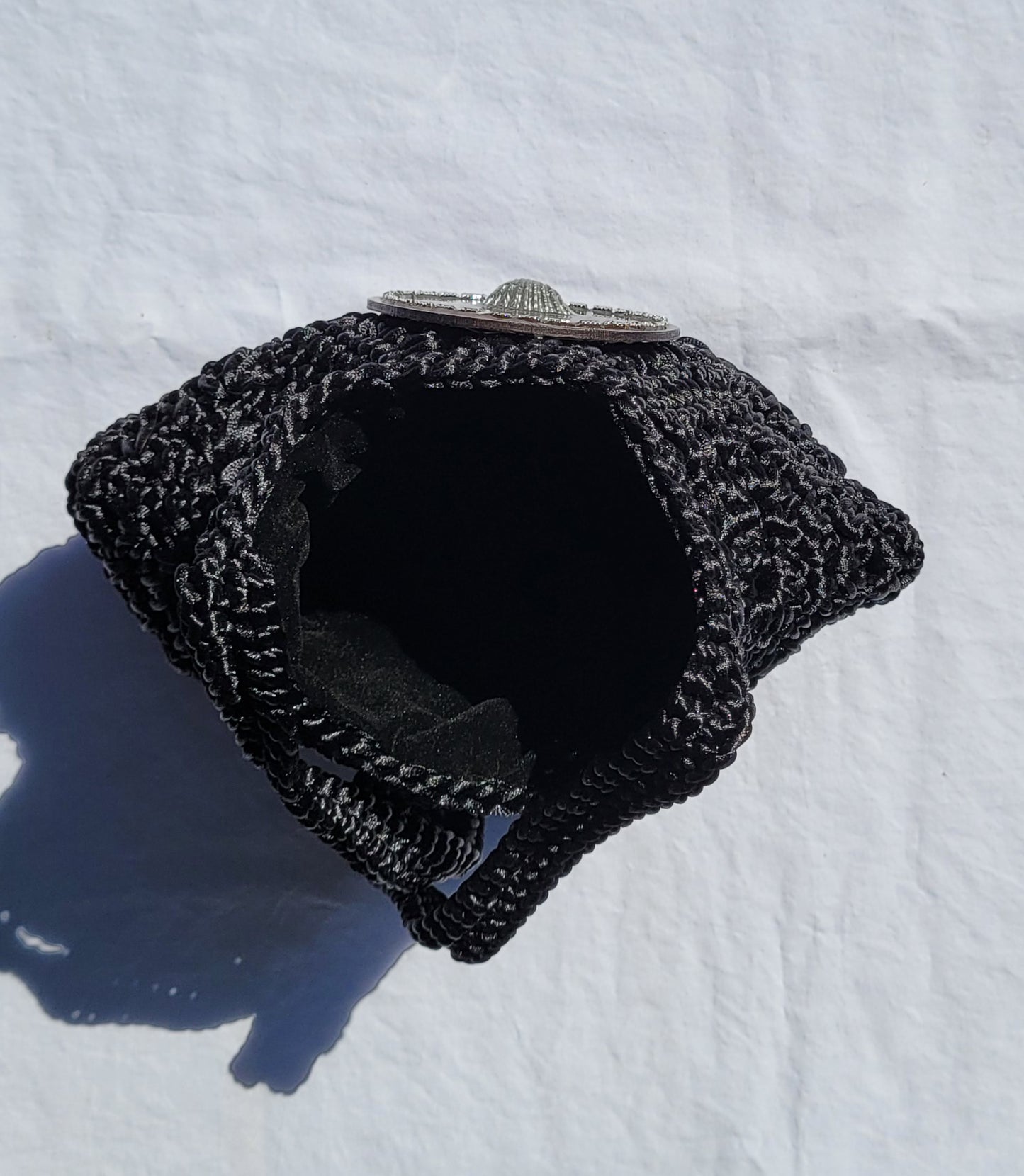 The Rising Tides Handbag (Small) Black