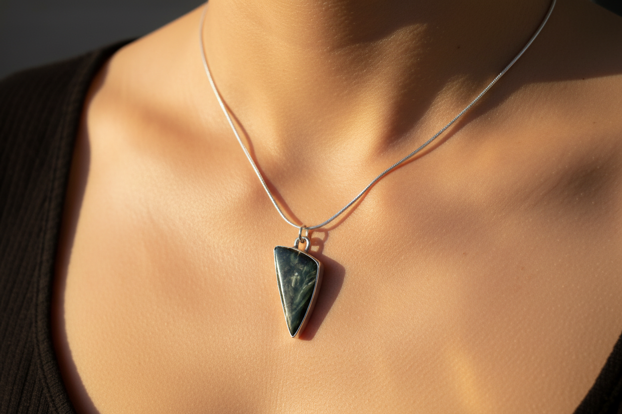 Seraphinite Pendent