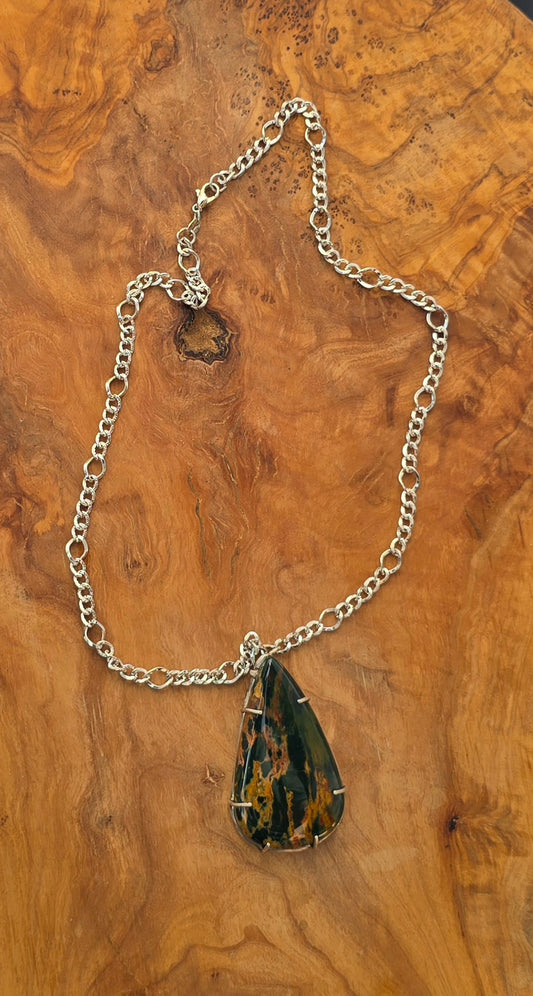 Bloodstone Necklace