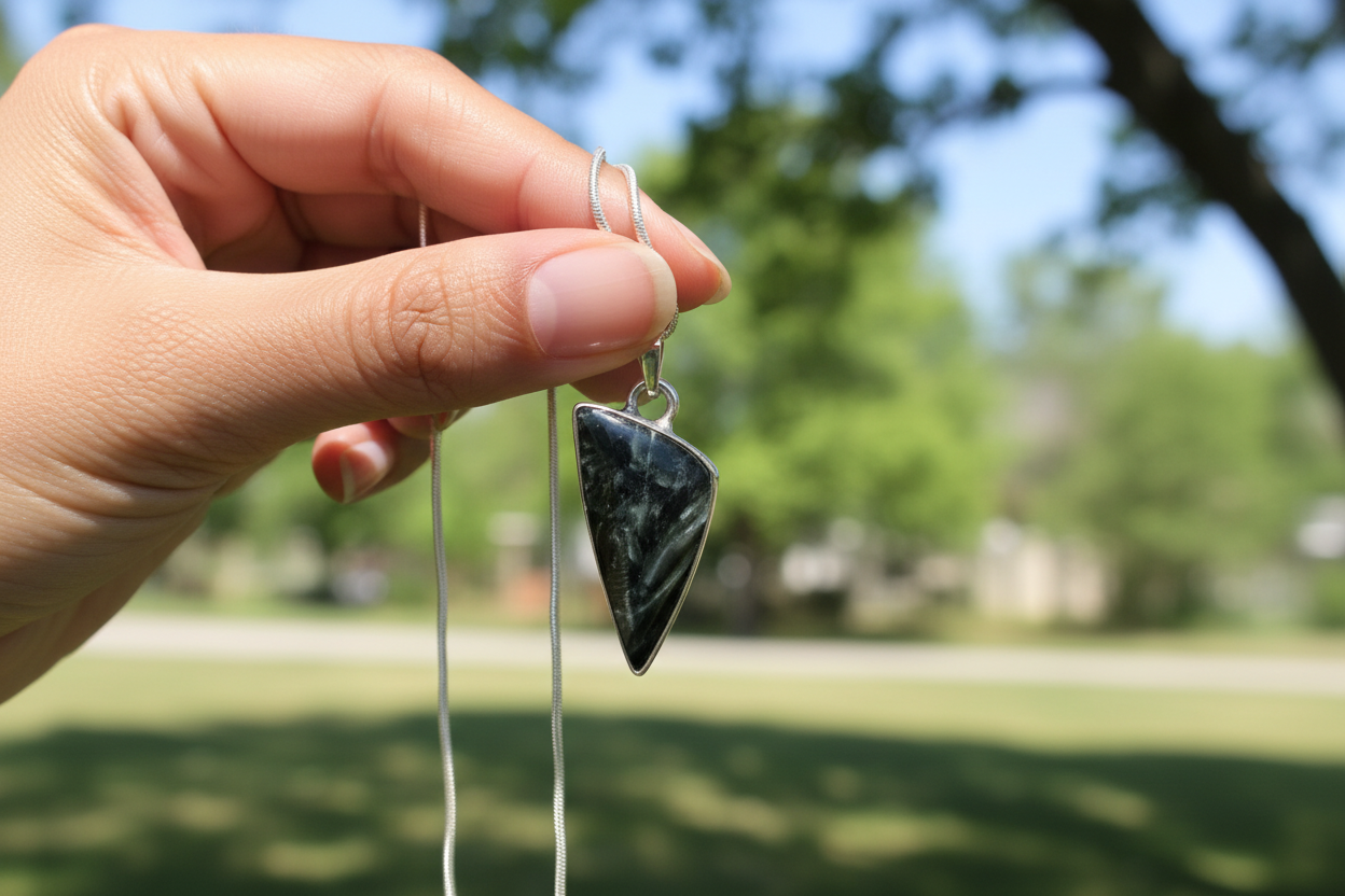 Seraphinite Pendent
