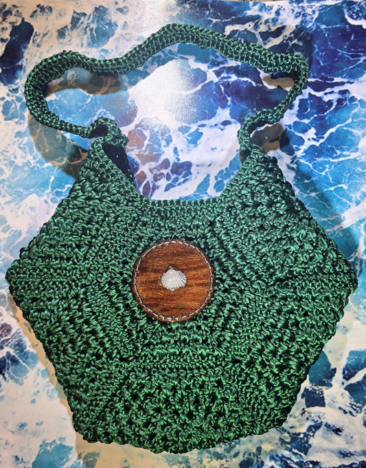 The Rising Tides Handbag (Large) Green