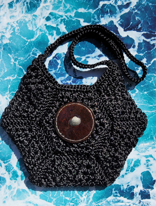 The Rising Tides Handbag (Medium) Black