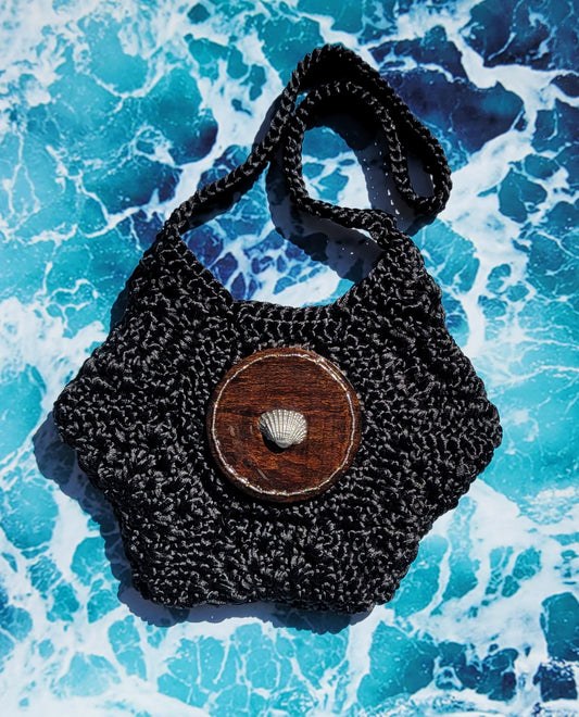 The Rising Tides Handbag (Small) Black
