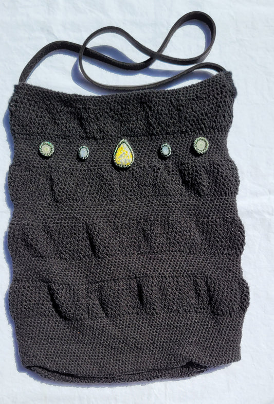 Black 5 Stone Handbag Tote