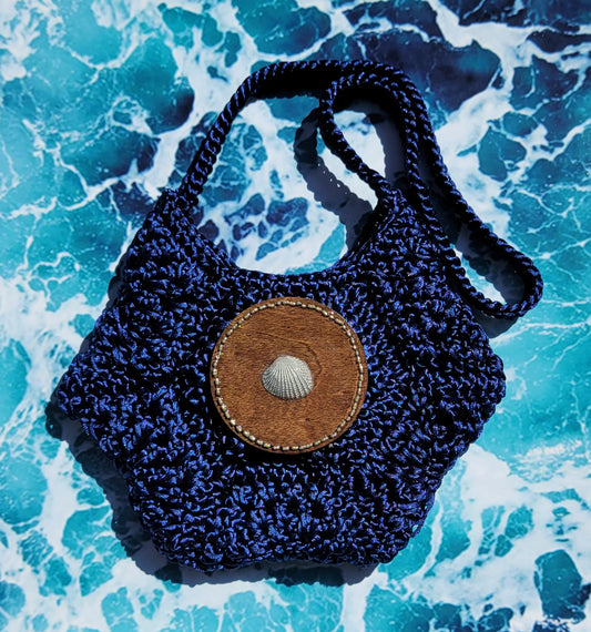 The Rising Tides Handbag (Small) Blue