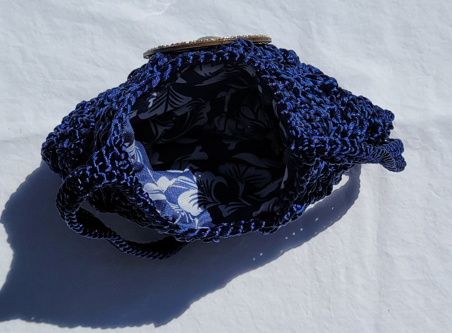The Rising Tides Handbag (Small) Blue