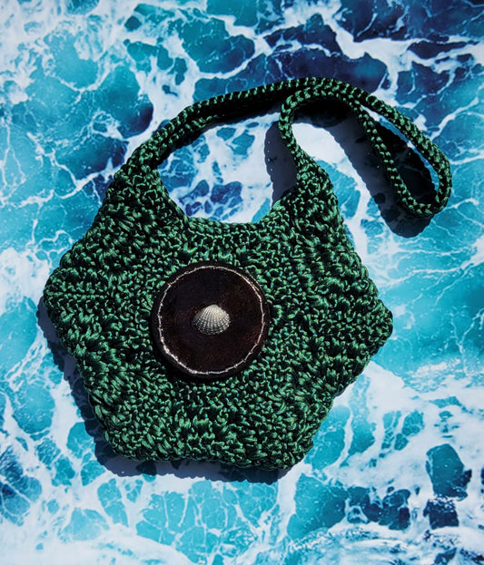 The Rising Tides Handbag (Small) Green