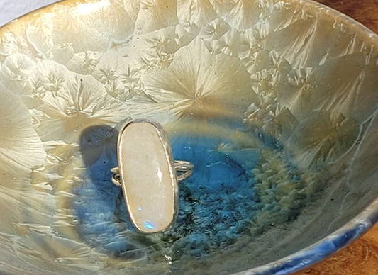 Moonstone ring size 8