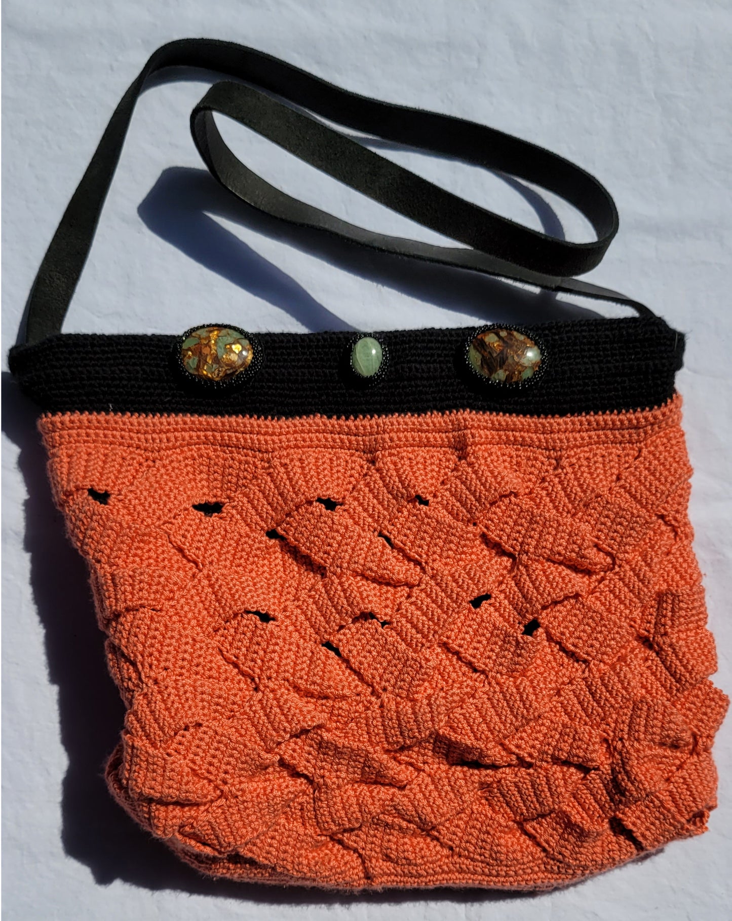 Orange handbag