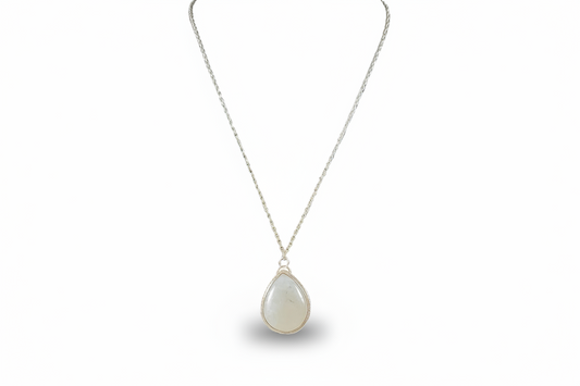 Teardrop Moonstone Necklace