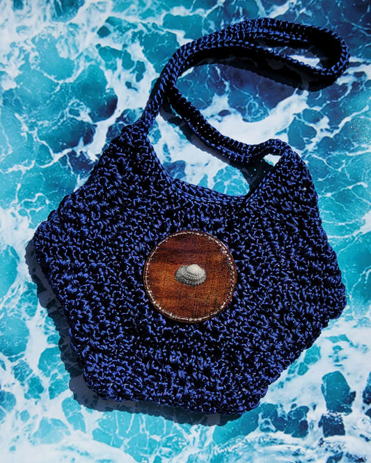 The Rising Tides Handbag (Medium) Blue