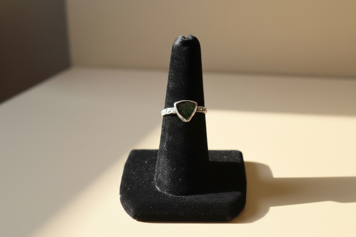 green turquoise ring
