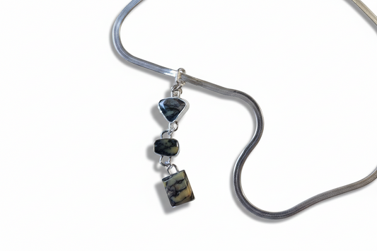 Dendritic Agate Pendent