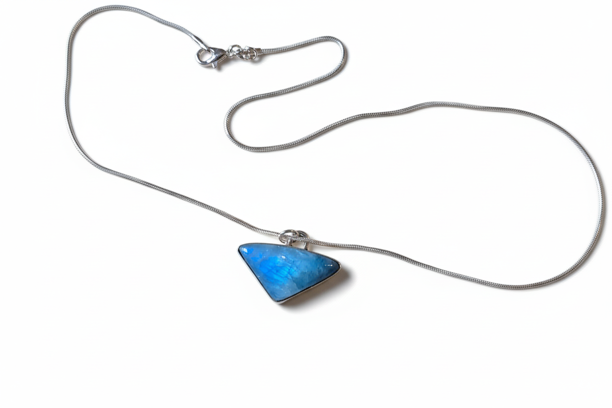 Blue Moonstone Pendent