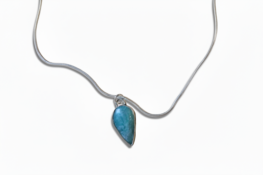 Teardrop Amazonite Pendent