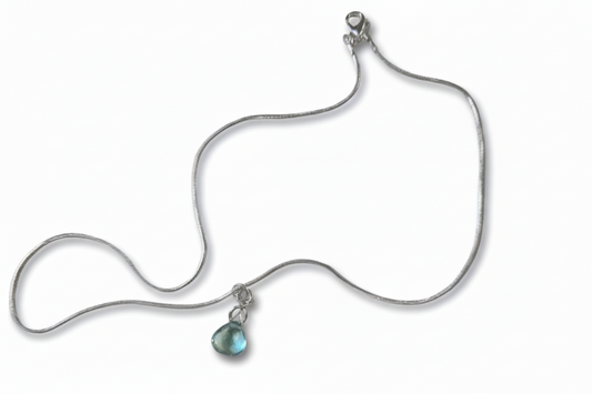Blue Topaz Pendent